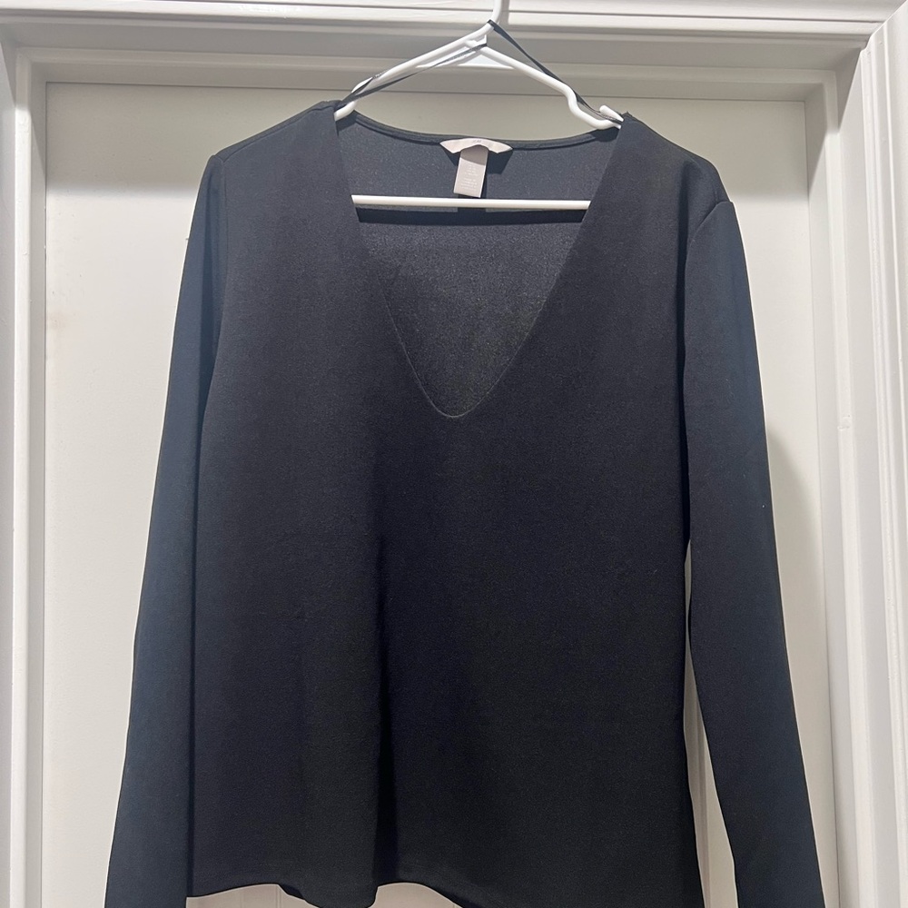 H&M Classic Black Top